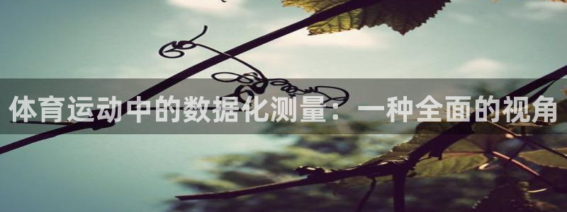 k1体育app下载链接：体育运动中的数据化测量：一种全面的视角